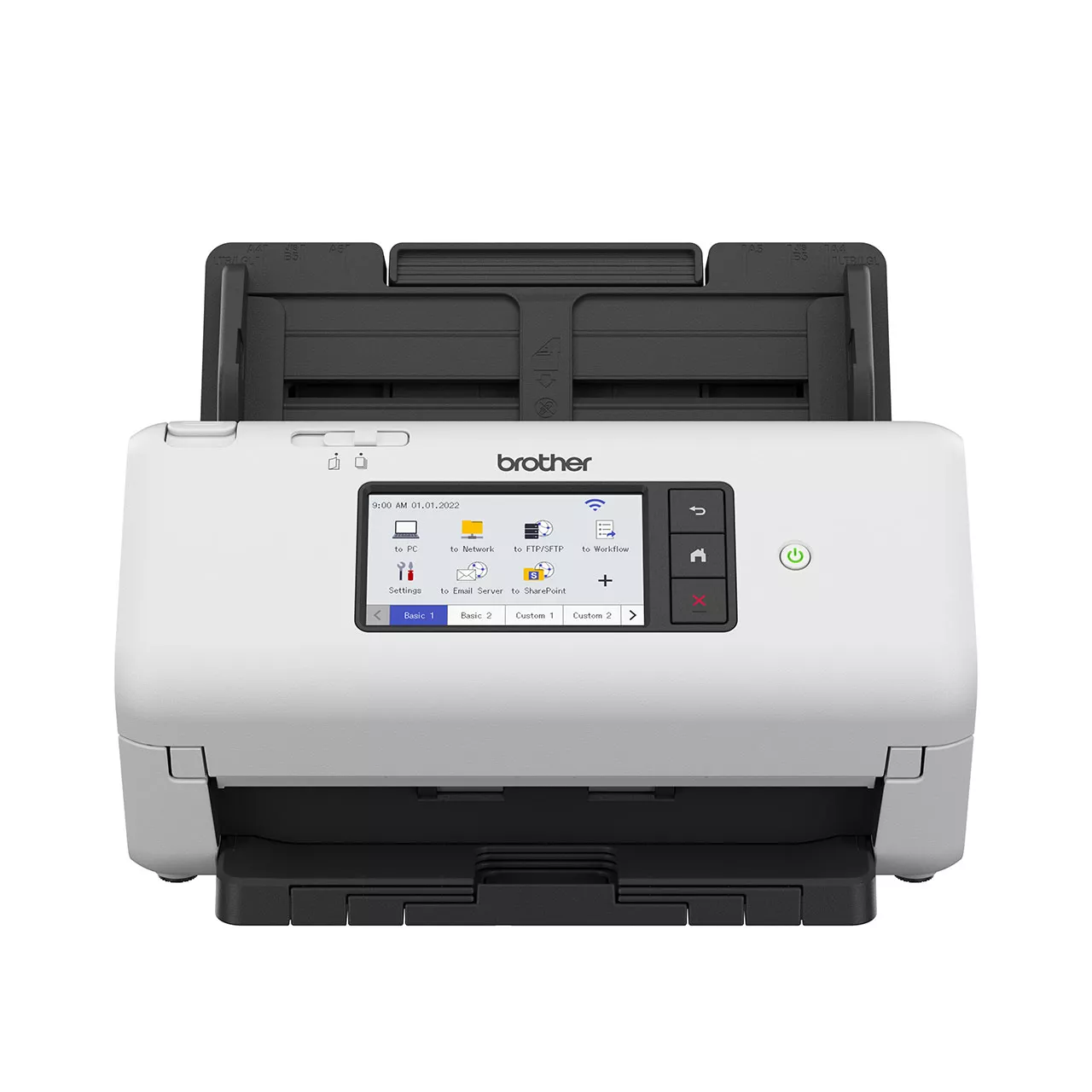 Brother ADS-4700W Professional Desktop Document Scanner – front view