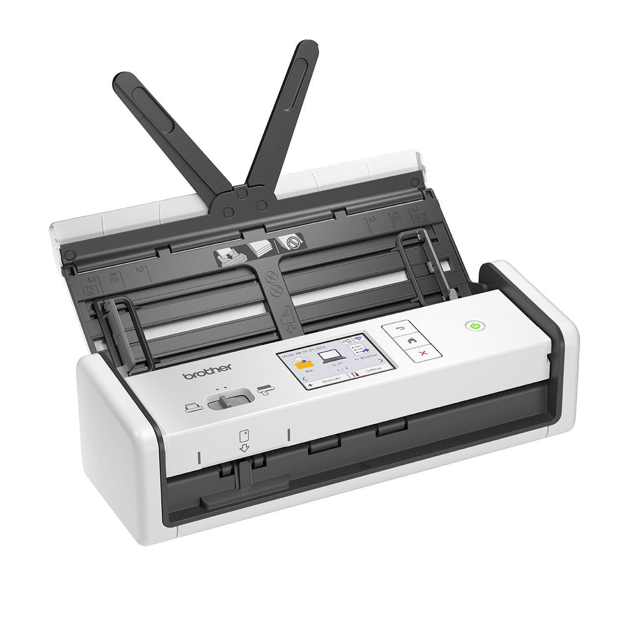 Brother ADS-1800W Scanner Right Side View