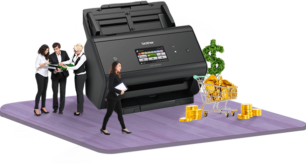 Brother printer for finance and billing invoice