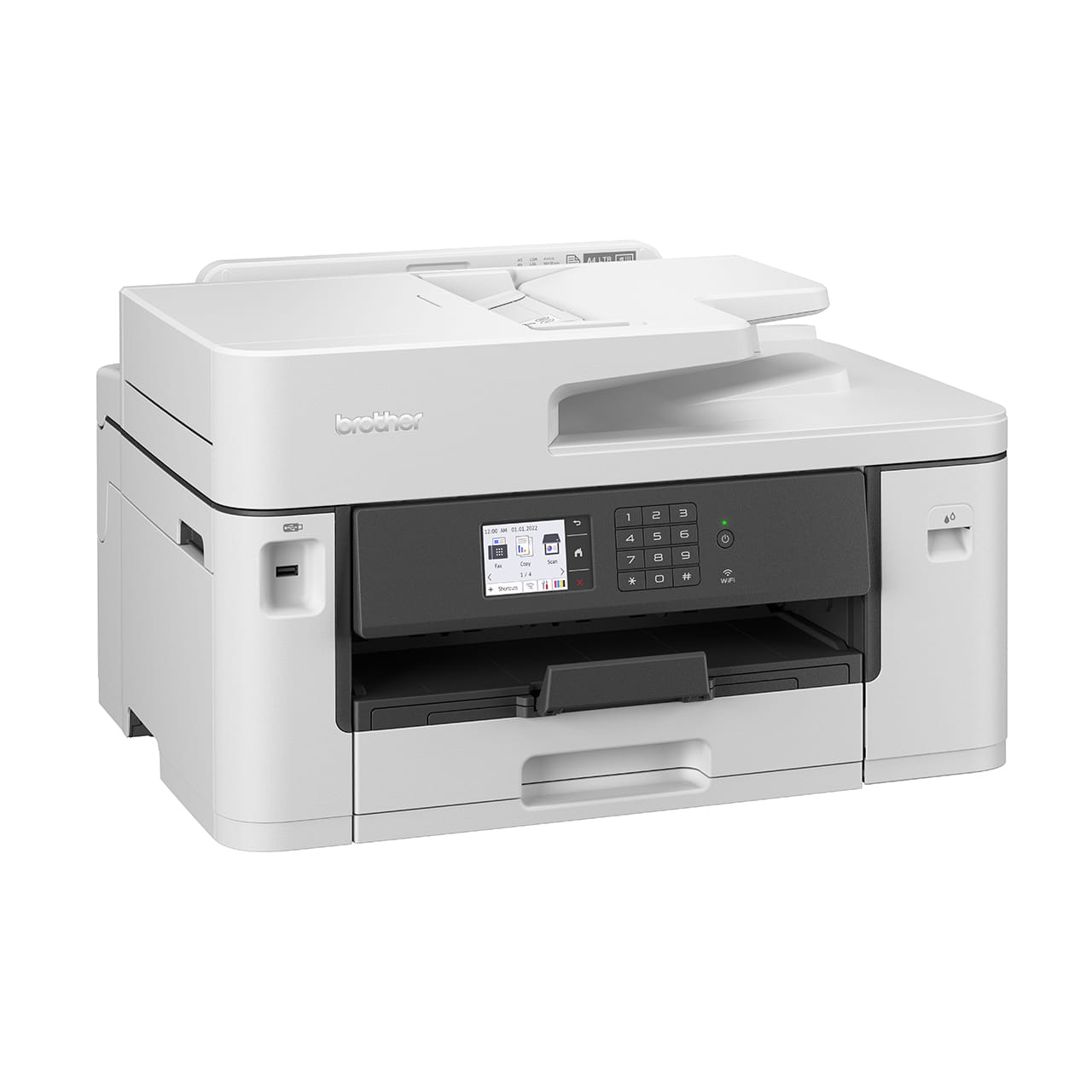 Brother MFC-J2340DW Inkjet Printer ညာဘက်မြင်ကွင်း