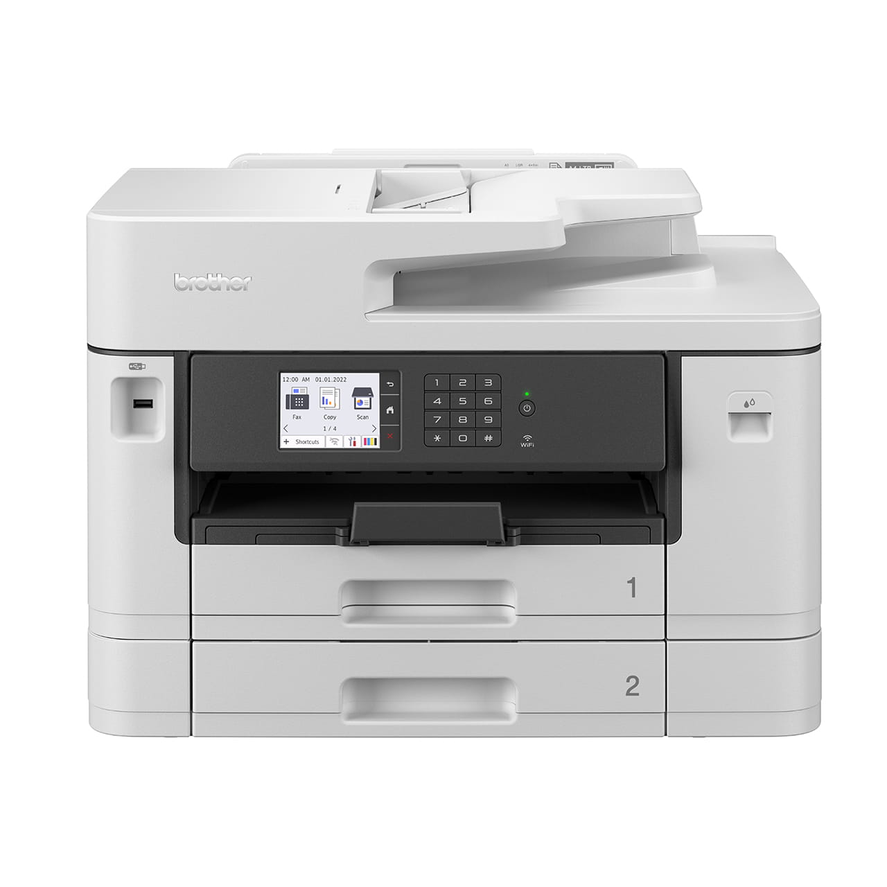 Brother MFC-J2740DW Inkjet Printer အရှေ့ဘက်မြင်ကွင်း