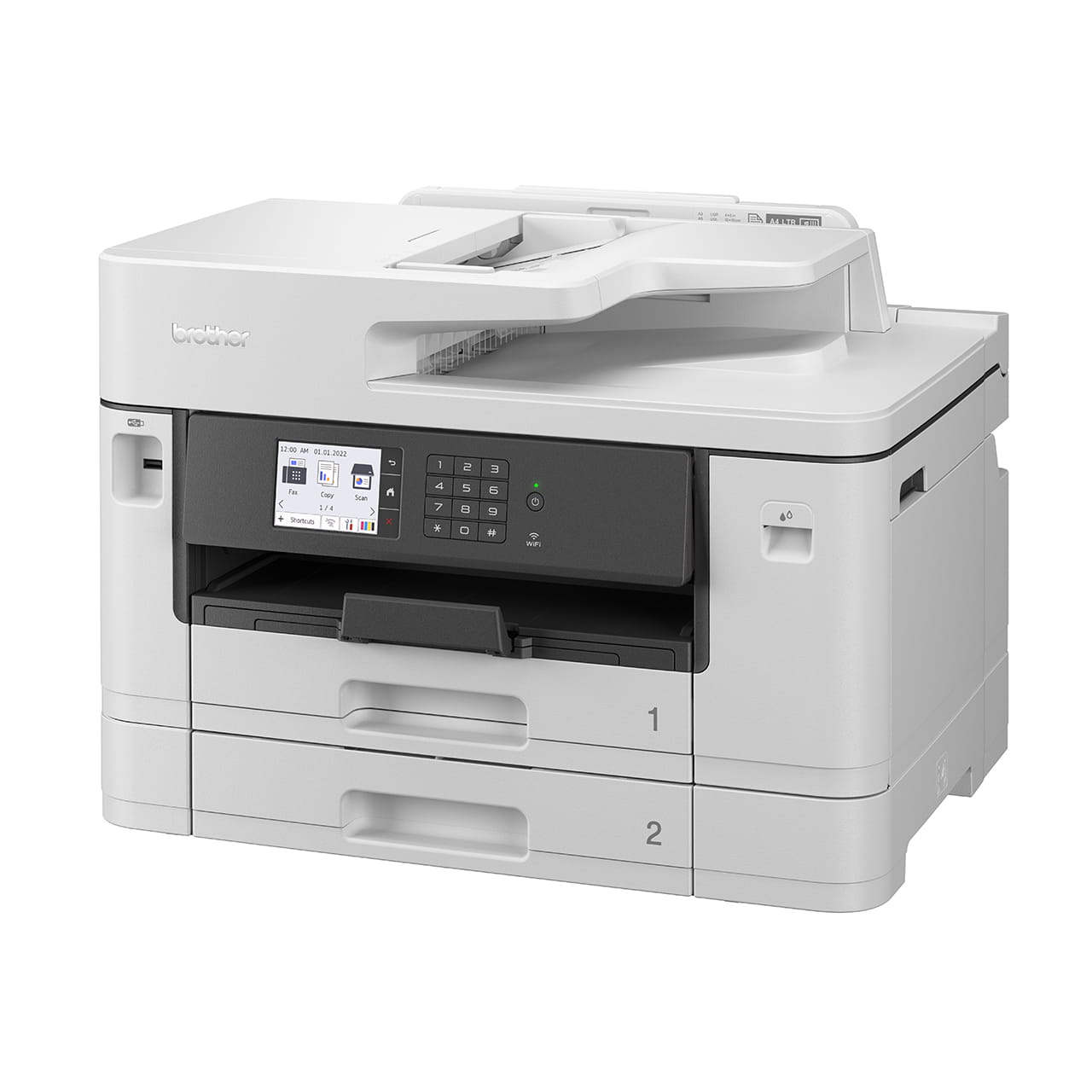 Brother MFC-J2740DW Inkjet Printer ဘယ်ဘက်မြင်ကွင်း